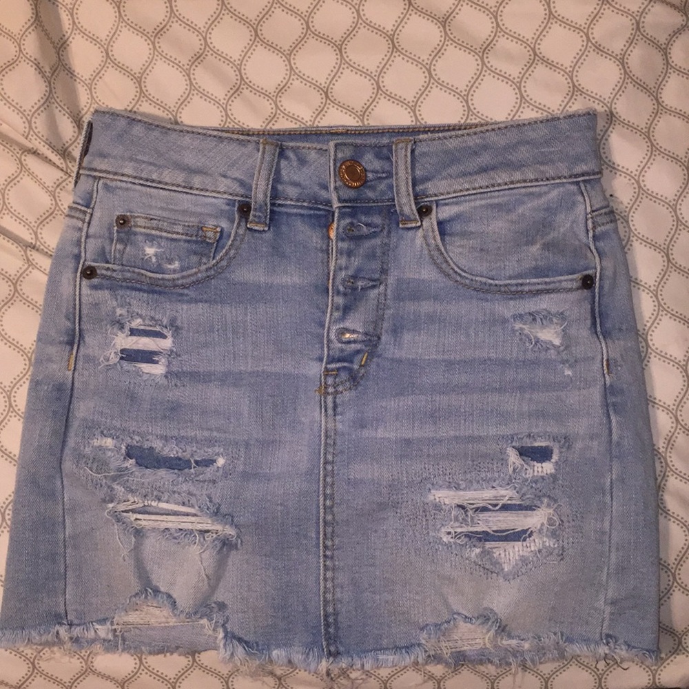 Jean skirt